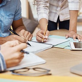 Team planning online safety